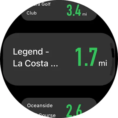 MyTaylorMadeOnCourse android App screenshot 6