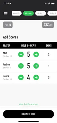 MyTaylorMadeOnCourse android App screenshot 8